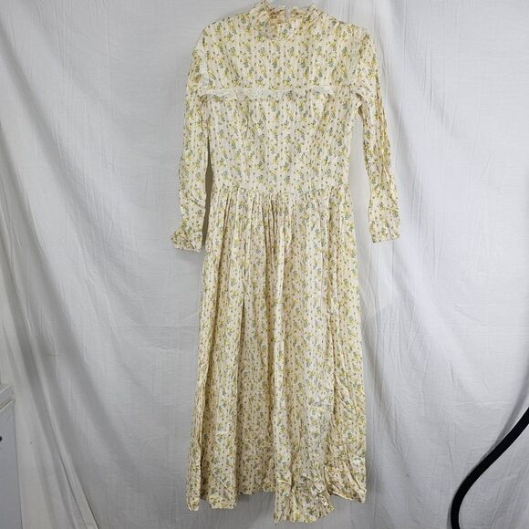 Coquette Prairie Dress Hand Made Bows Multicolor Measurements Included Fit Sz M - Picture 1 of 7